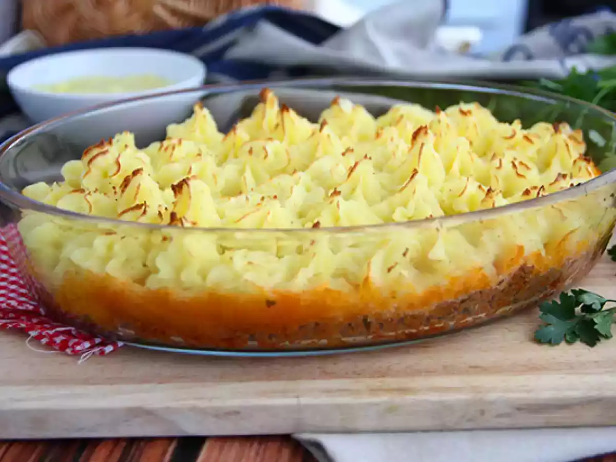 Empadão - Escondidinho de carne