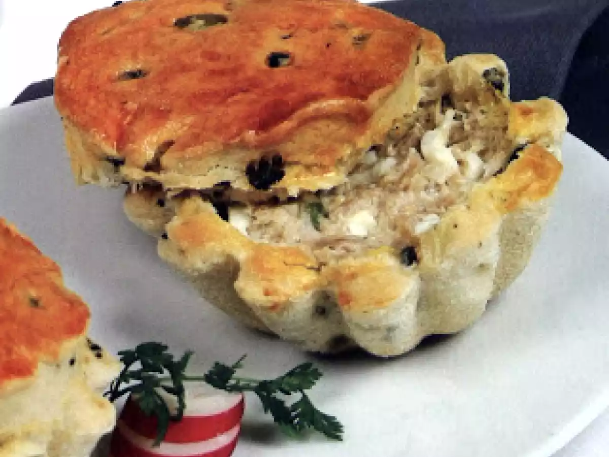 Empadas de Azeitonas e Atum