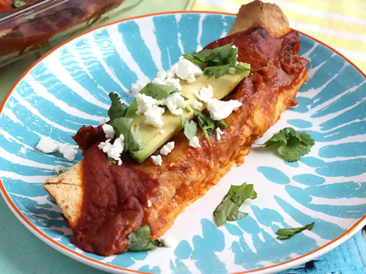 Enchiladas de frango com molho chili - foto 2