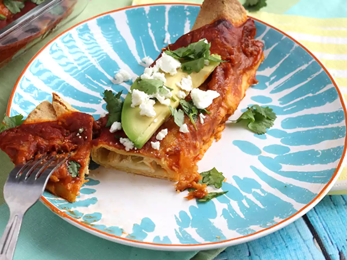 Enchiladas de frango com molho chili - foto 4