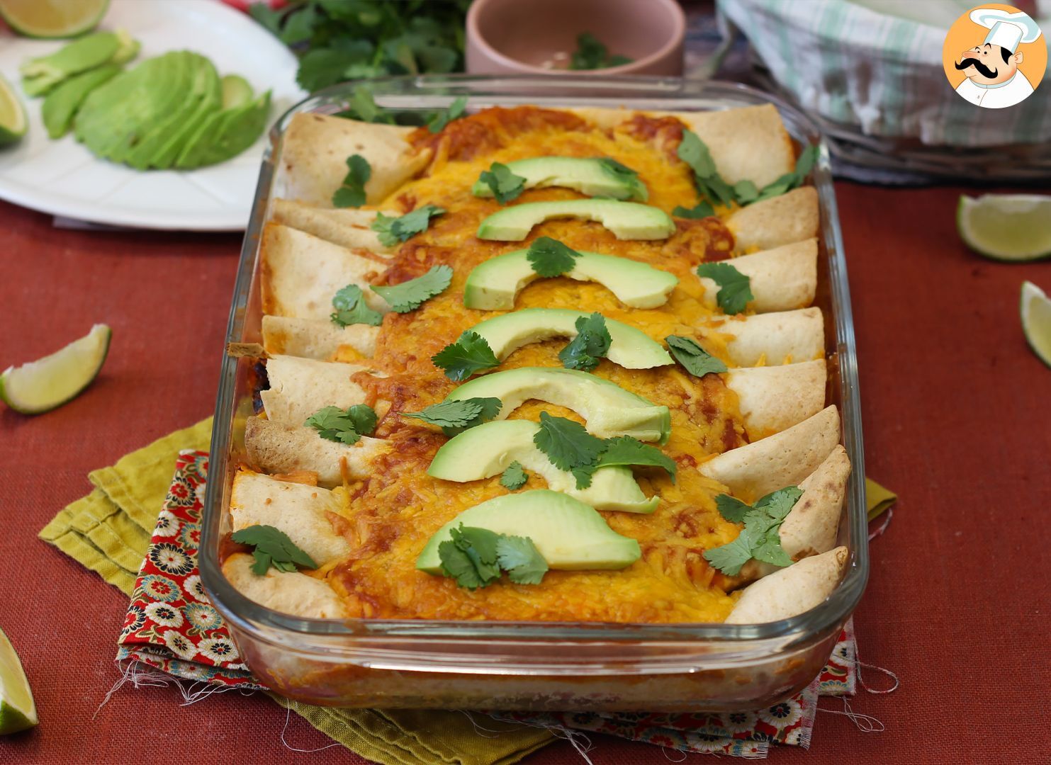 Enchiladas Vegetarianas Receita Petitchef