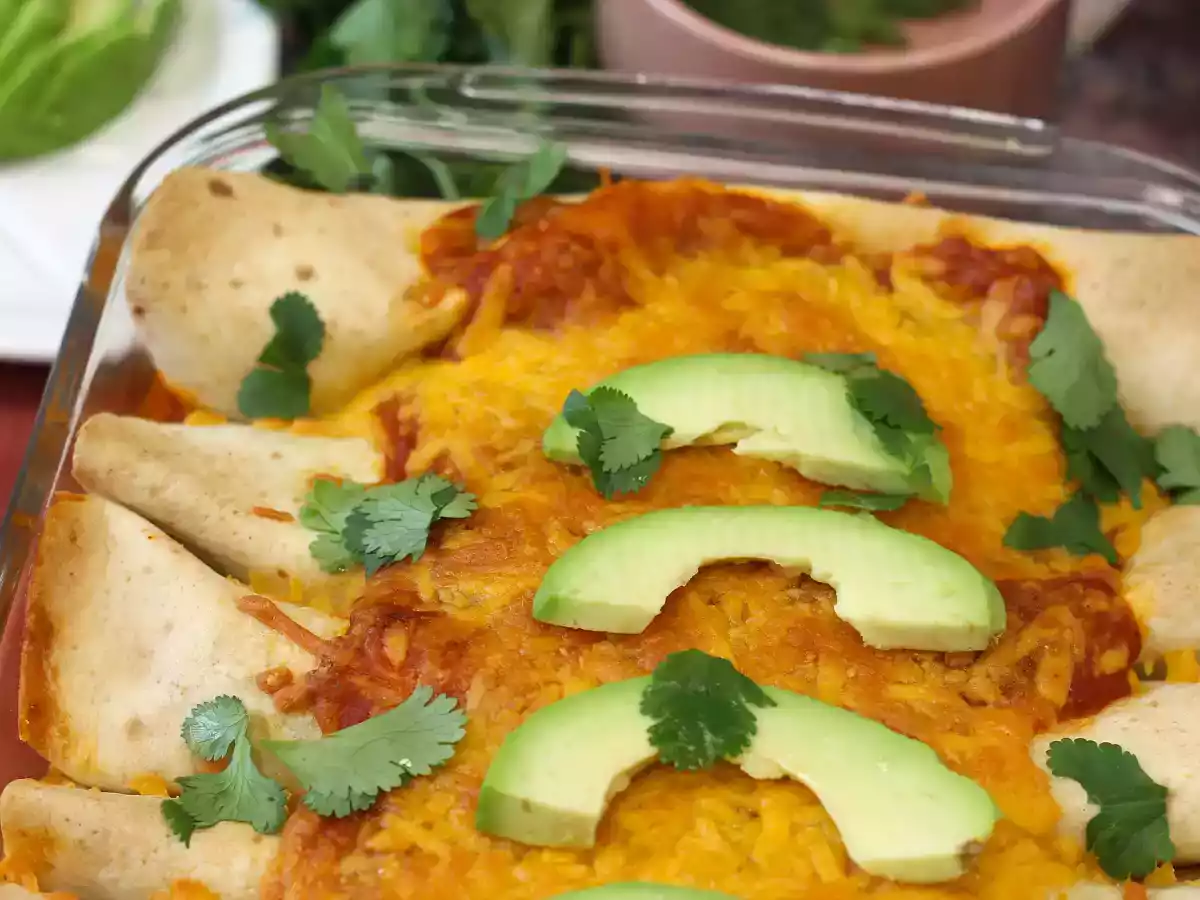 Enchiladas vegetarianas - foto 2