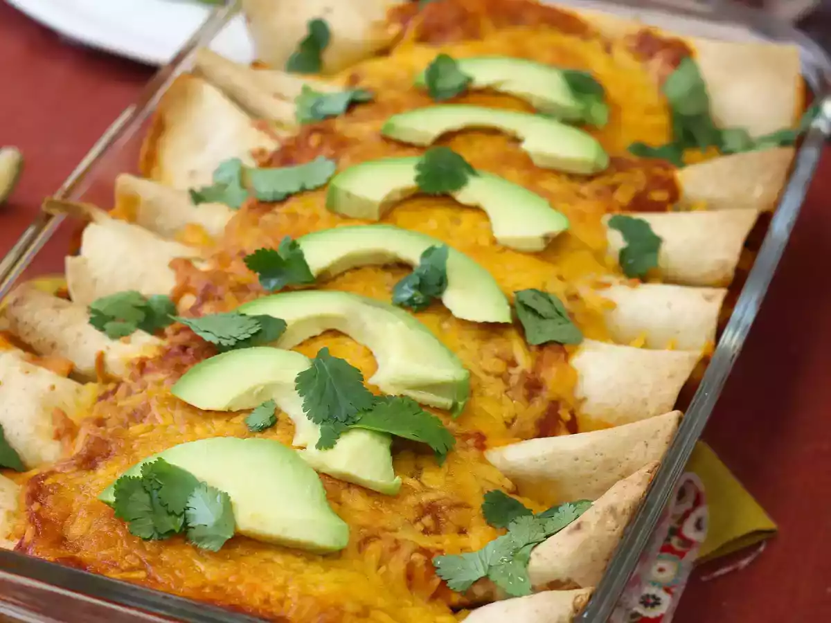 Enchiladas vegetarianas - foto 3