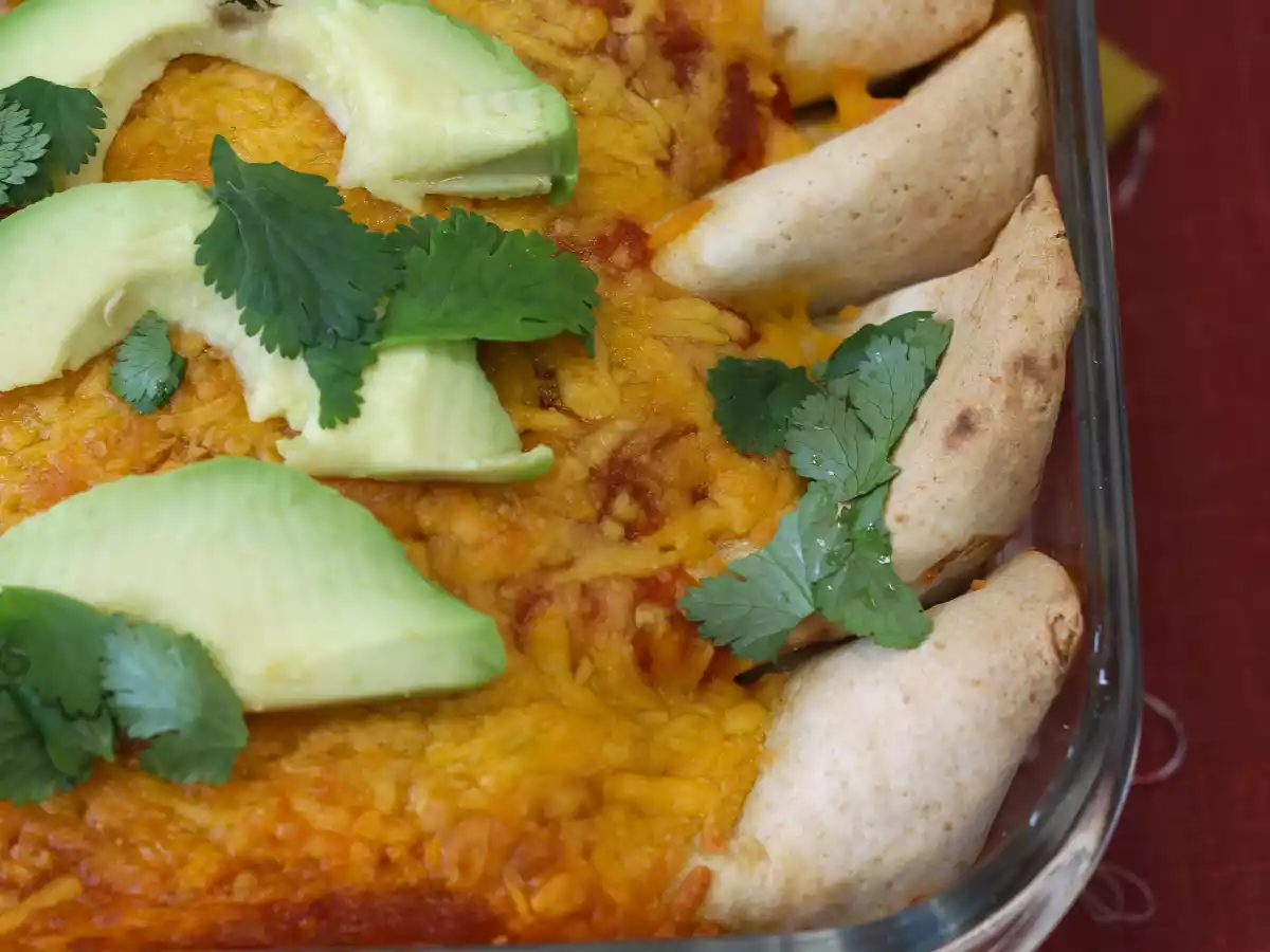 Enchiladas vegetarianas - foto 5