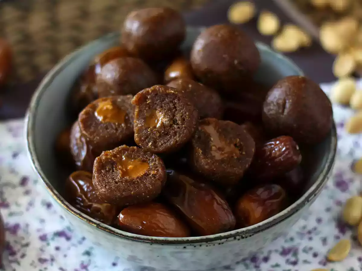 Energy balls de tâmaras com pasta de amendoim - foto 4