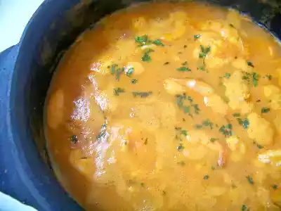 Ensopado de camarão