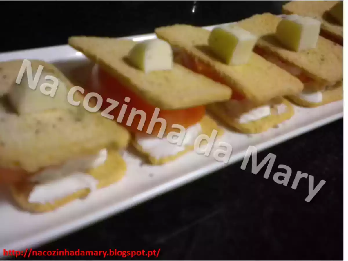 Entrada de Tostas e Tomate