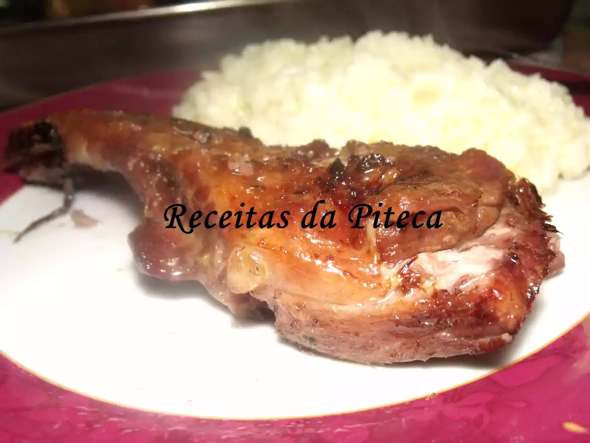 Entrecosto assado no forno com limão e salsa da Espiga