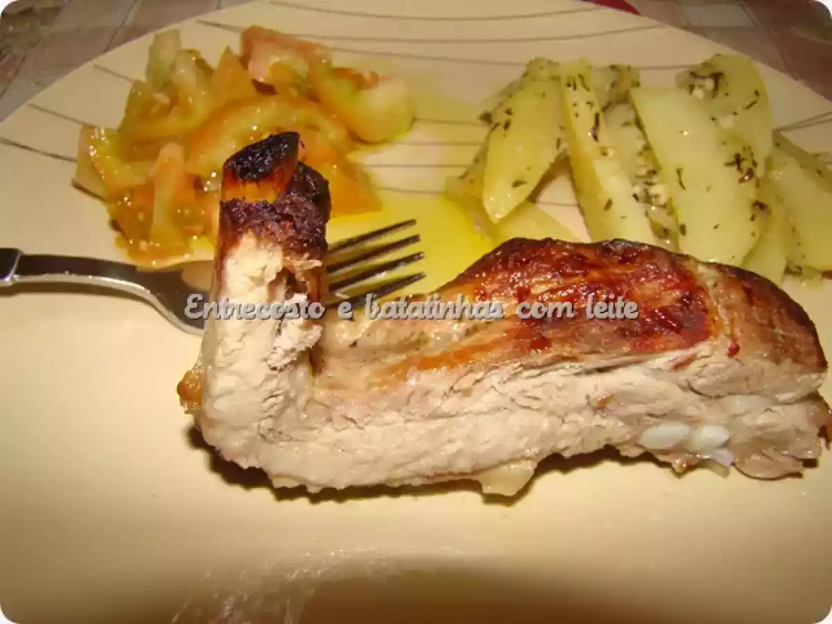 Entrecosto e batatinhas com leite - foto 3