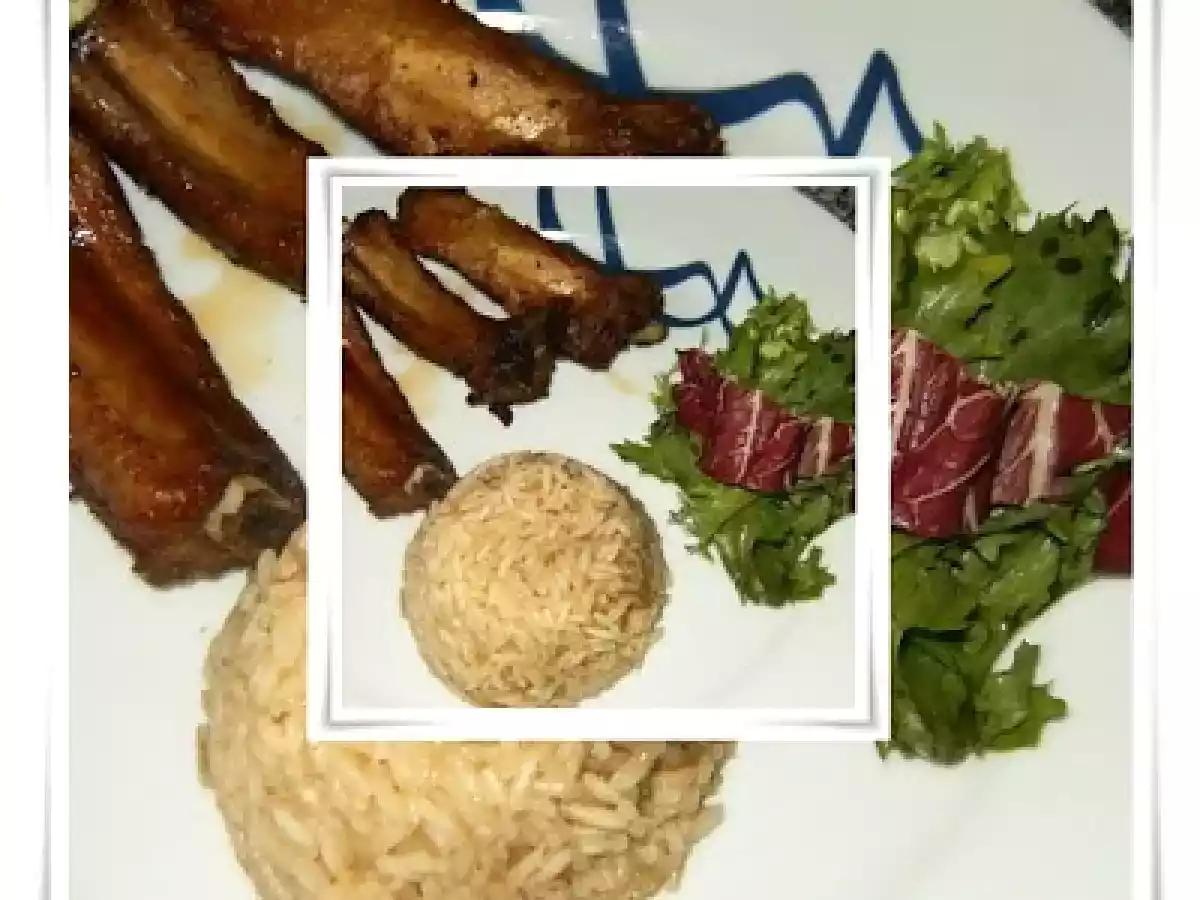 ENTRECOSTO FRITO COM ARROZ