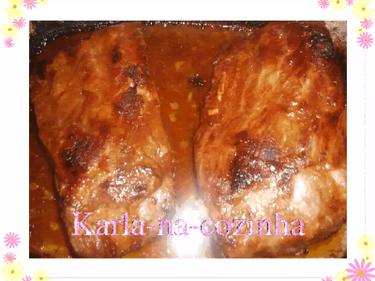 Entrecosto no forno...