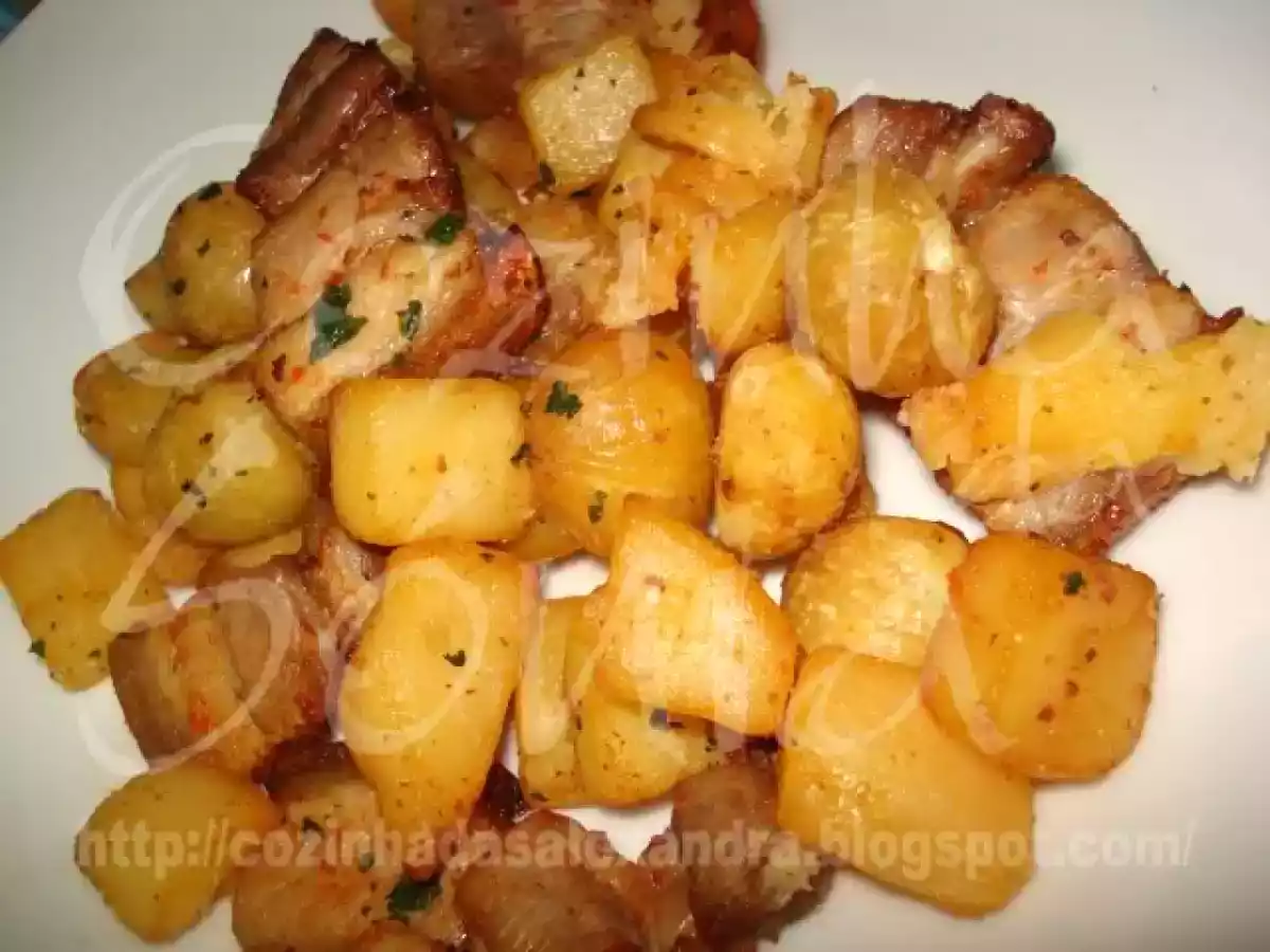 ENTREMEADA COM BATATA E CASTANHAS NA ACTIFRY... - foto 5