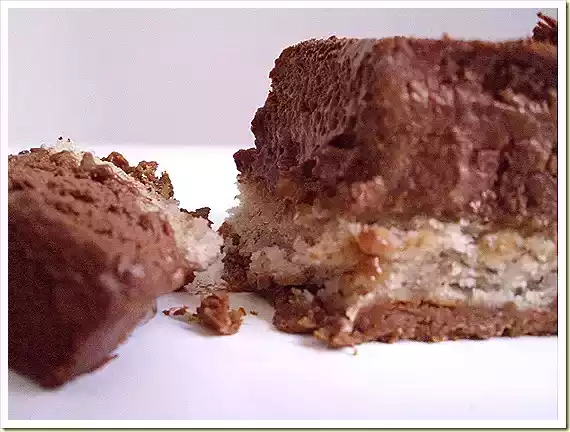 Entremeio de mousse de chocolate