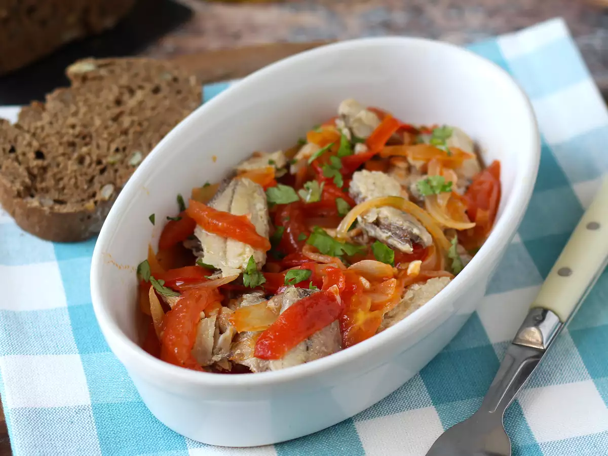 Escabeche de sardinha em lata - foto 4