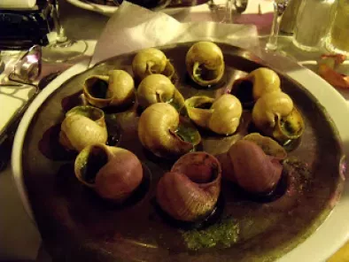 Escargots em Paris