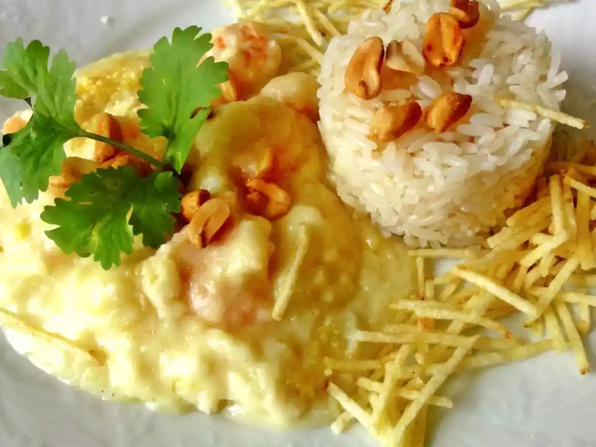 Escondidinho de Aipim com Camarão