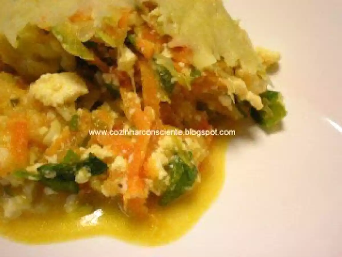 ESCONDIDINHO DE BATATA COM LEGUMES E TOFU - foto 3