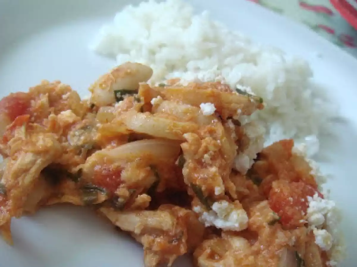 Escondidinho de frango light