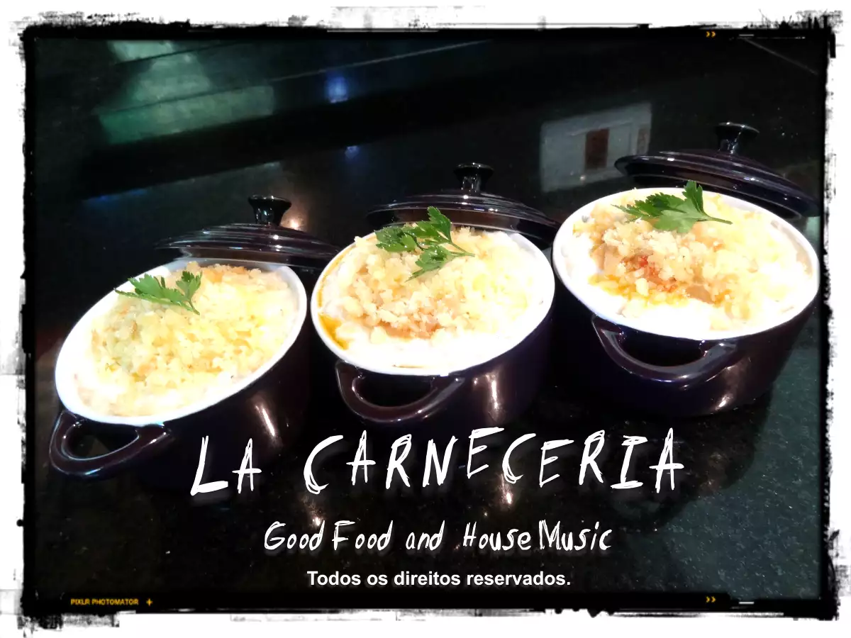 Escondidinho de Mandioca recheado com Bacalhau - foto 2