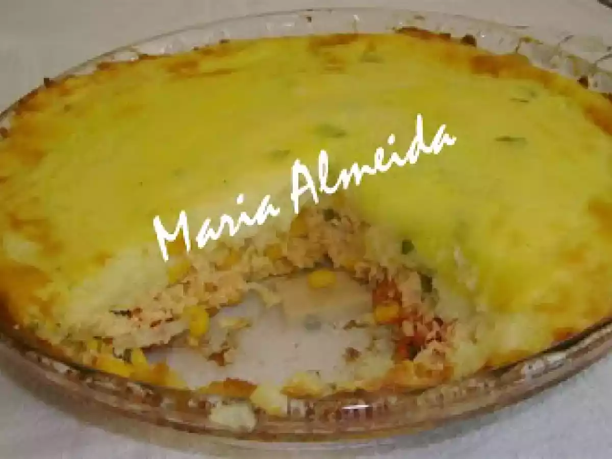 Escondidinho de Peixe e Feijão Branco Especial da Maria Almeida