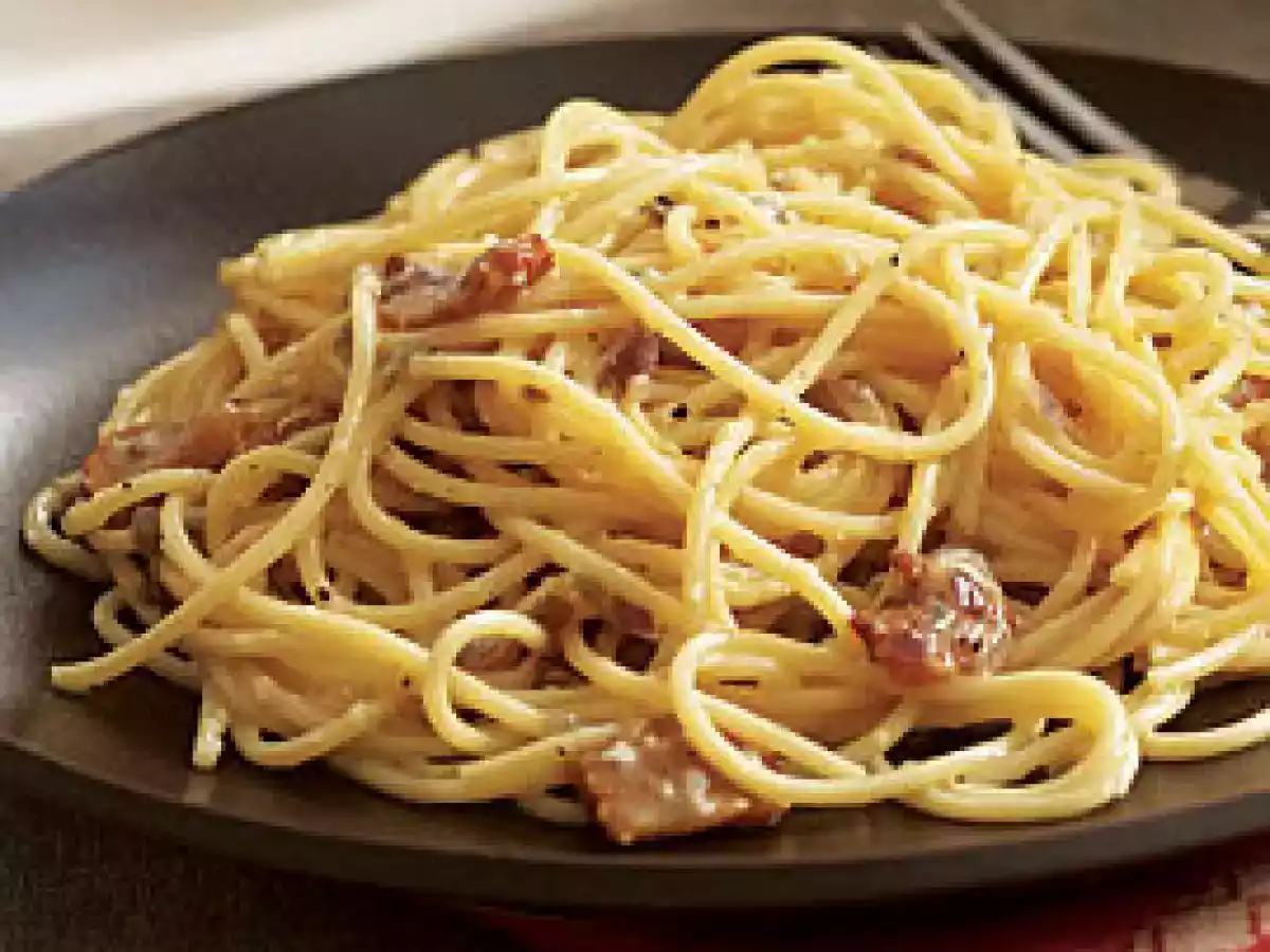 Espaguete à Carbonara