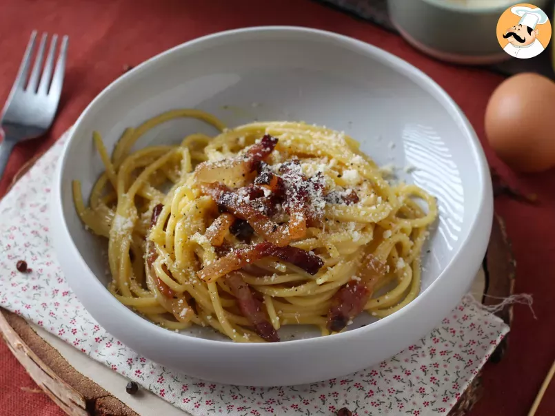 Espaguete à Carbonara, a receita italiana com sabor autêntico! - foto 3