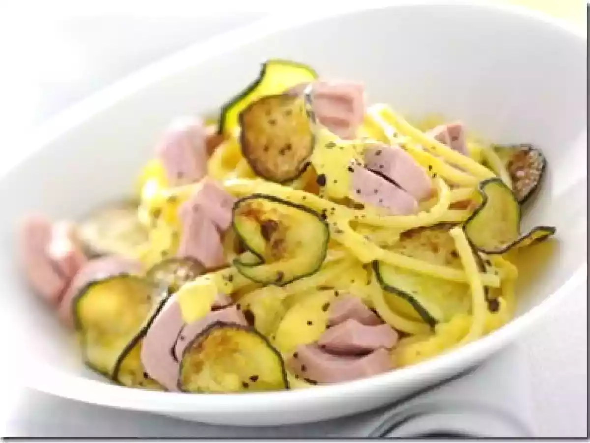 Espaguete à carbonara ?light?