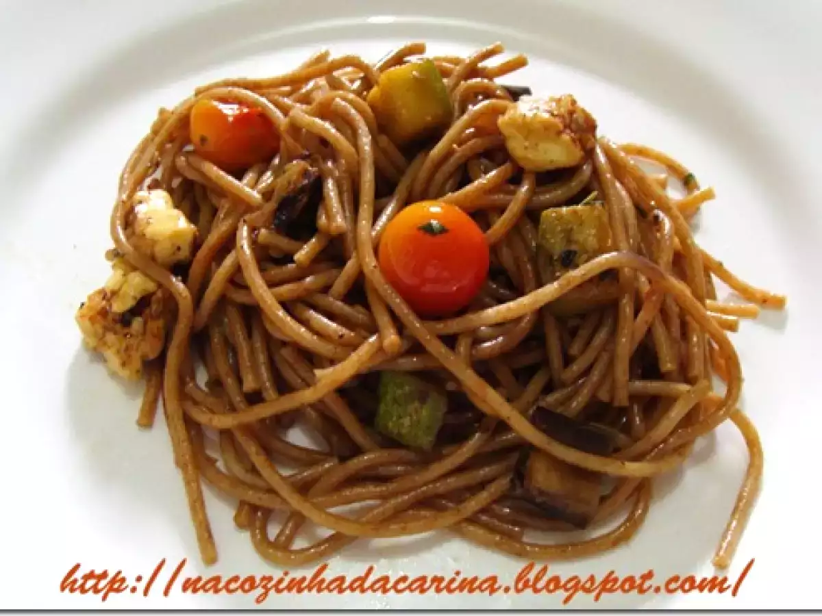 Espaguete com Legumes Grelhados - foto 2