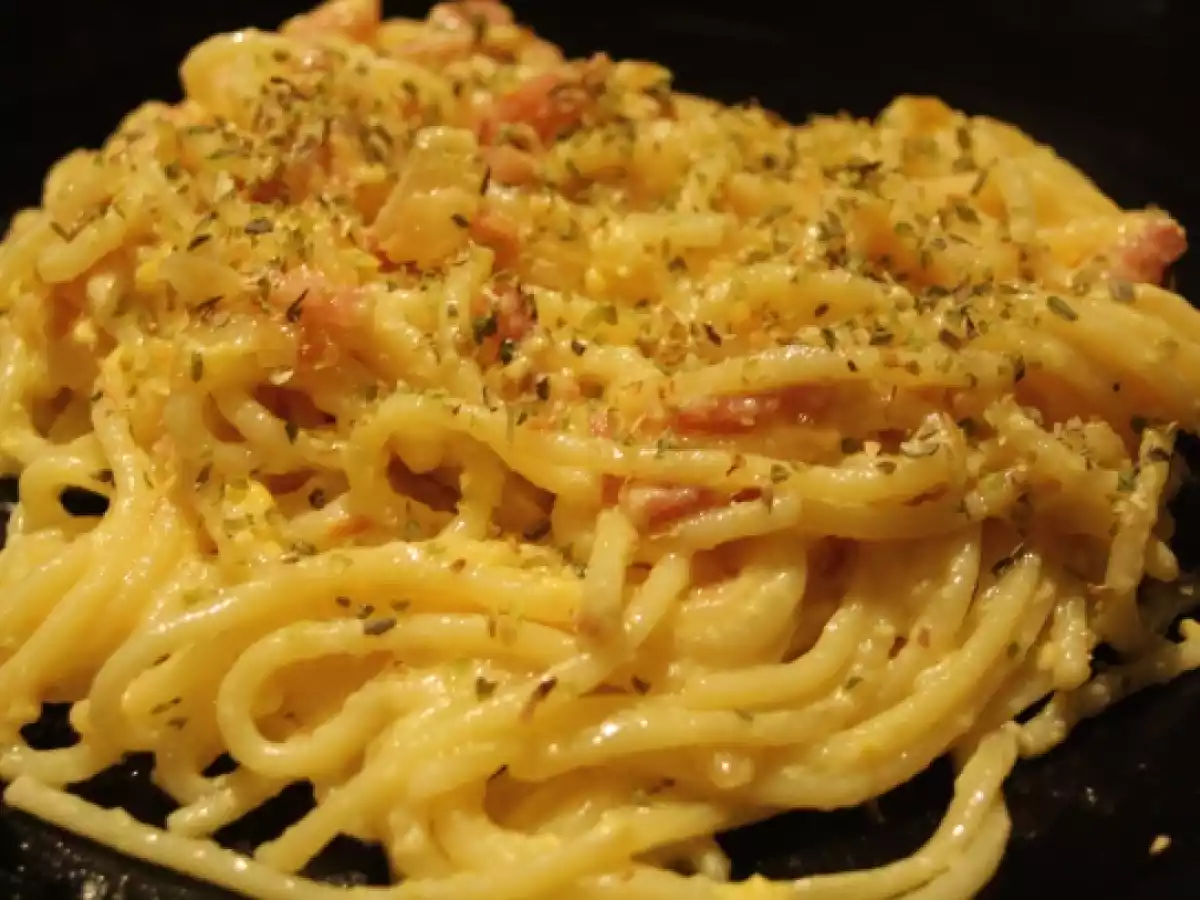 Esparguete à carbonara - foto 8
