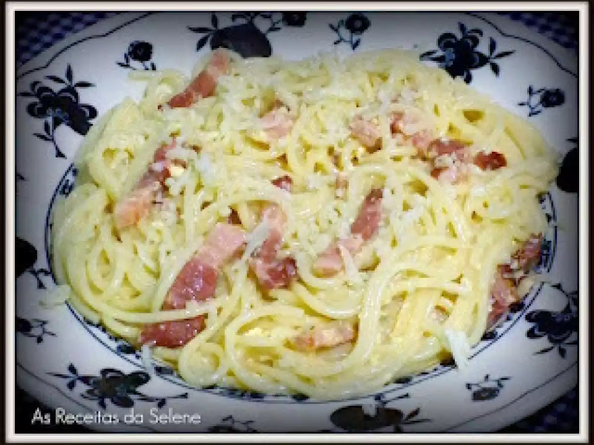 Esparguete à la Carbonara