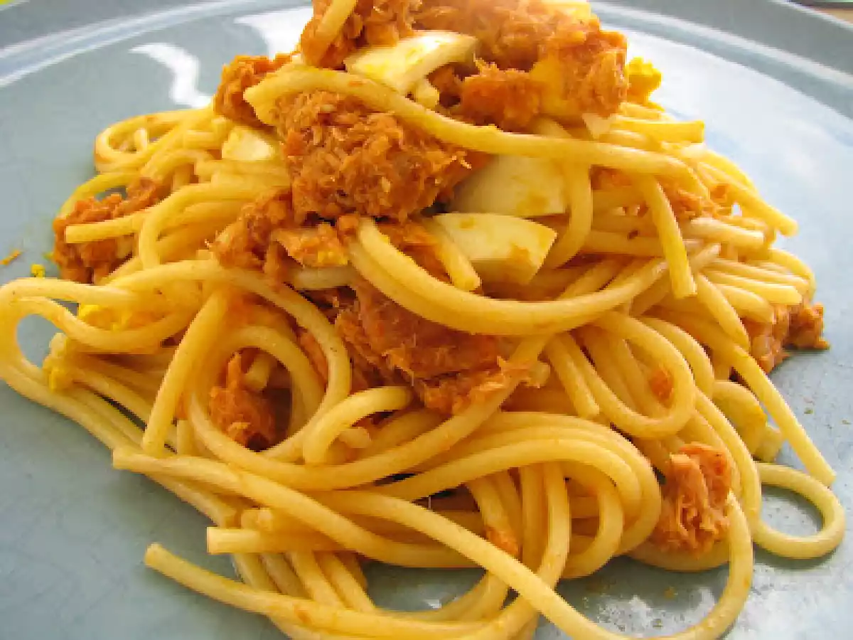 Esparguete com Atum