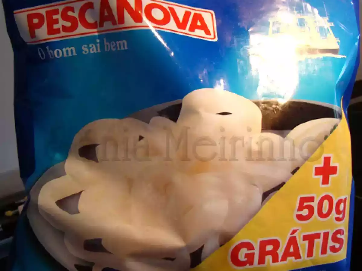 Esparguete Integral com Argolas de Pota e Amêijoas
