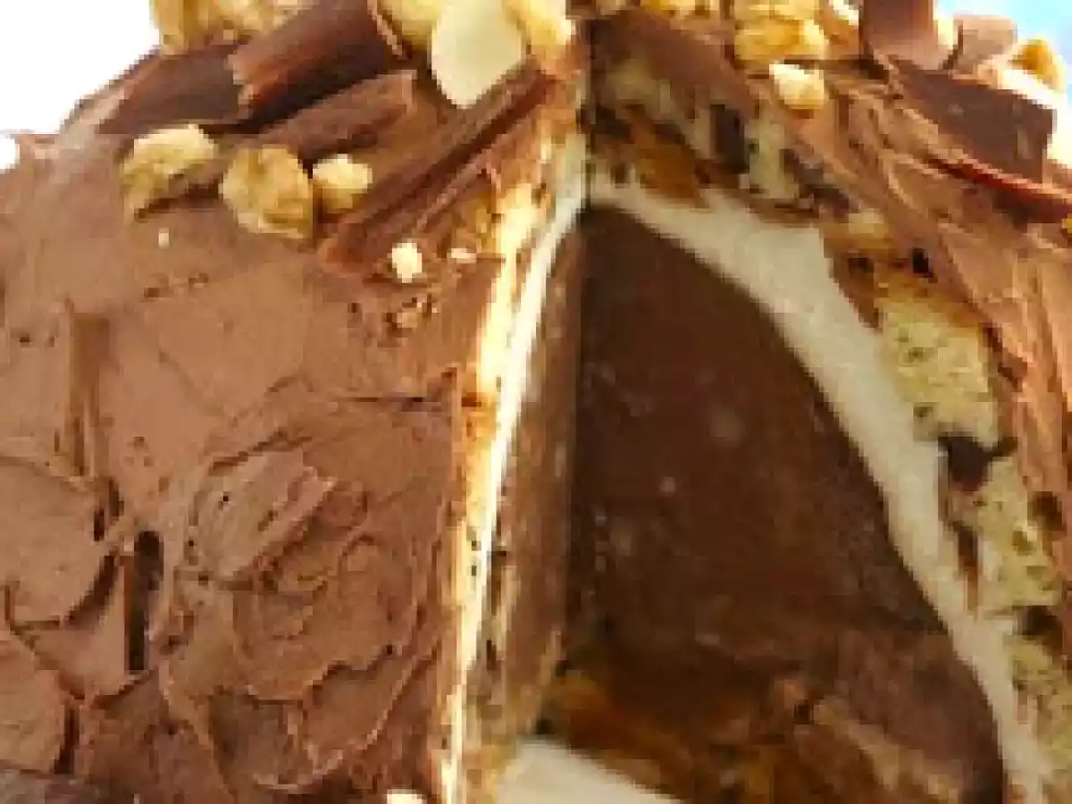 Especial de Fim de Ano ? Torta gelada de Natal (Zucotto)