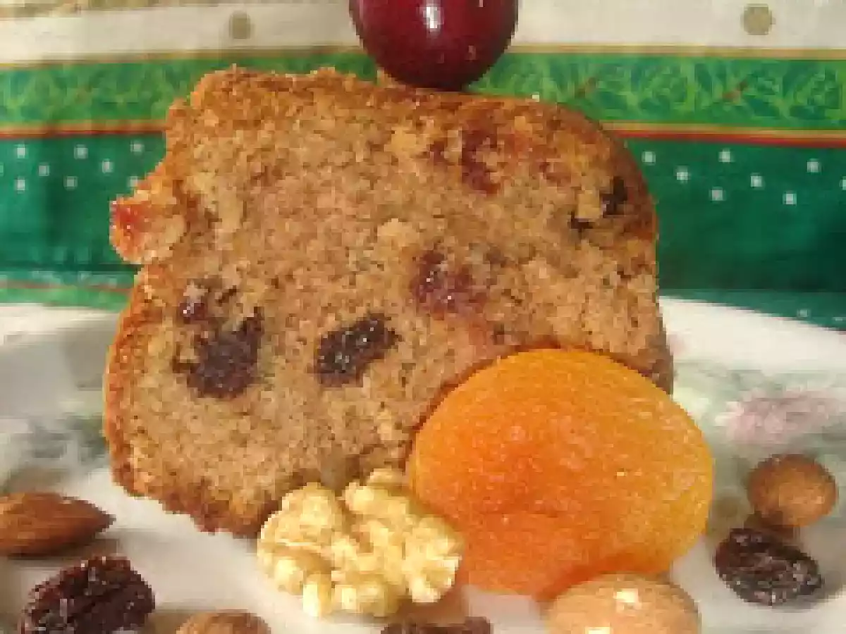 Especial de Natal 2010: Bolo Natalino de frutas