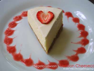 Especial Nigella- Cheesecake Londrina
