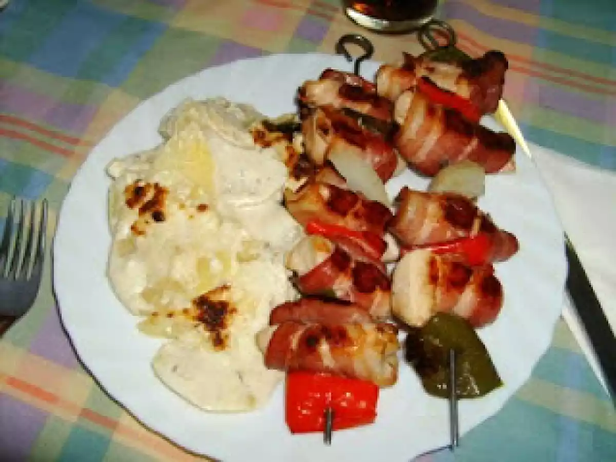 Espetada de Frango com Gratinado de Batata - foto 2