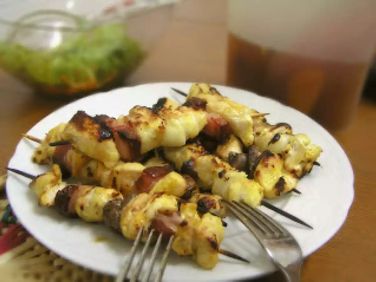 Espetadas de frango