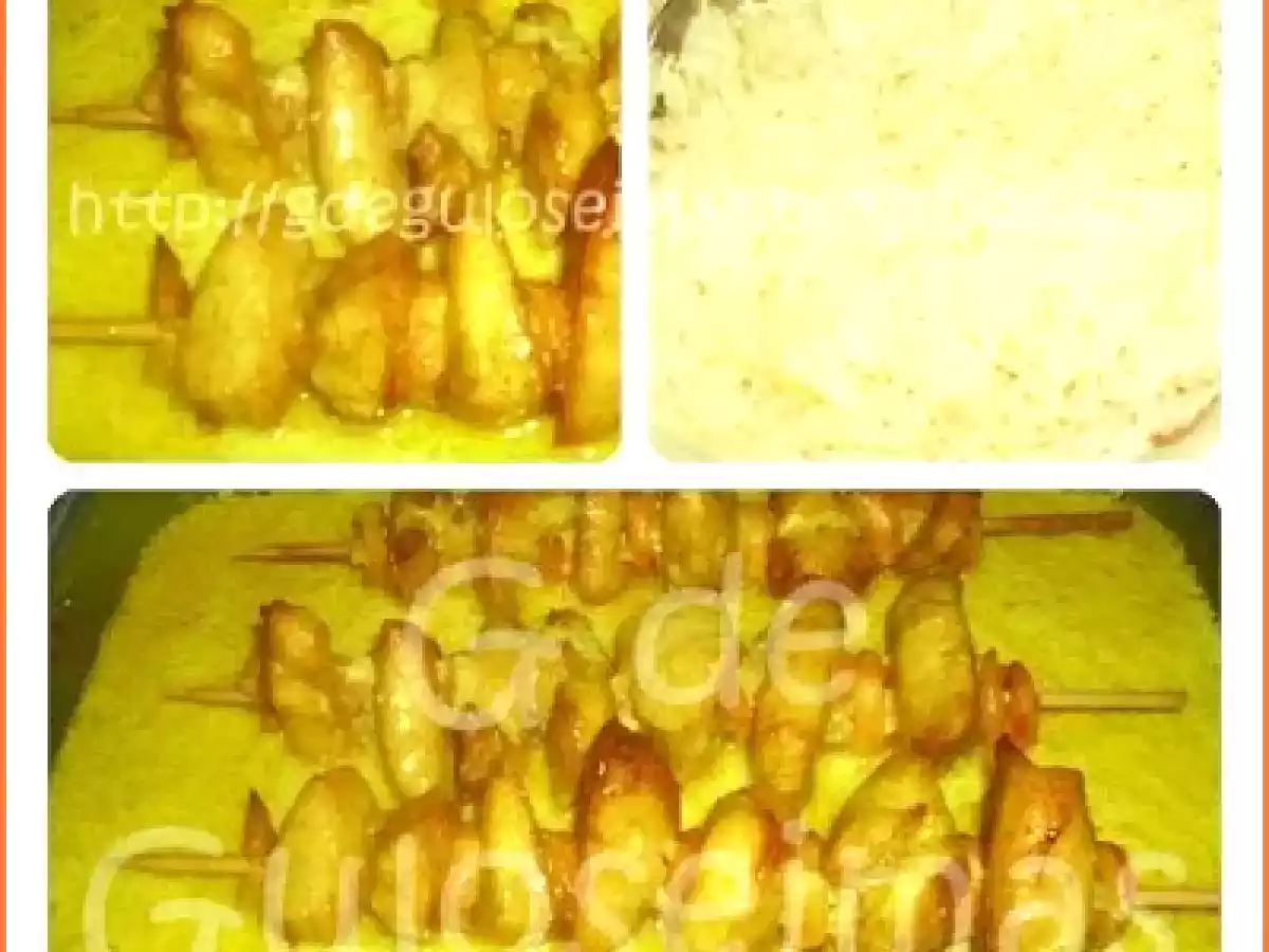Espetadas de Frango com Especiarias