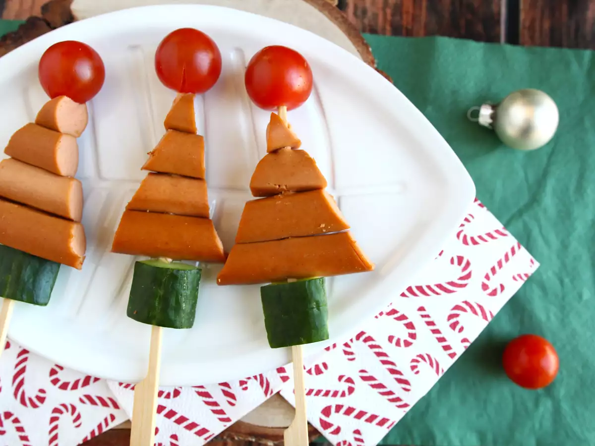Espeto de salsicha, especial de Natal - foto 3