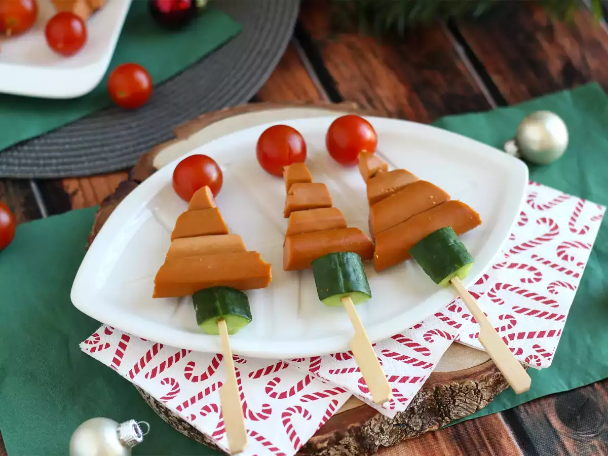 Espeto de salsicha, especial de Natal - foto 4