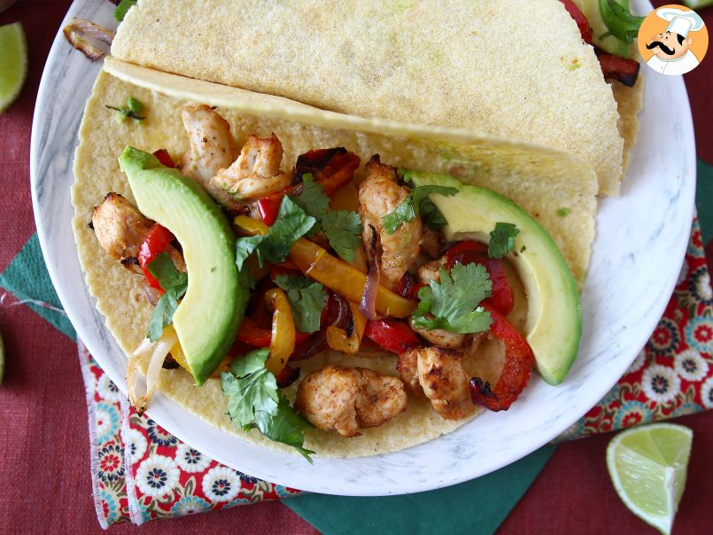 Fajitas de frango e pimentão na Air Fryer - foto 6