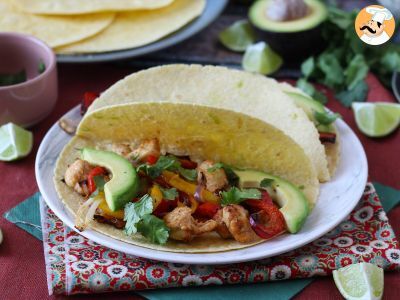 Fajitas de frango e pimentão na Air Fryer - foto 5