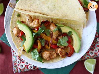 Fajitas de frango e pimentão na Air Fryer - foto 6