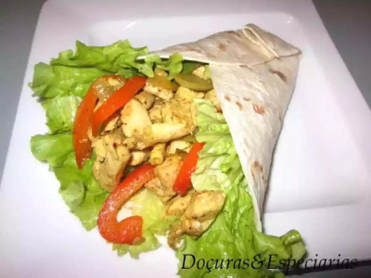 Fajitas de Frango e Pimentos - foto 2