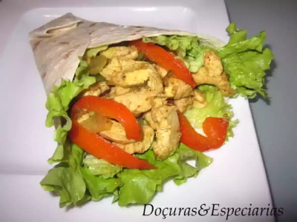 Fajitas de Frango e Pimentos - foto 3