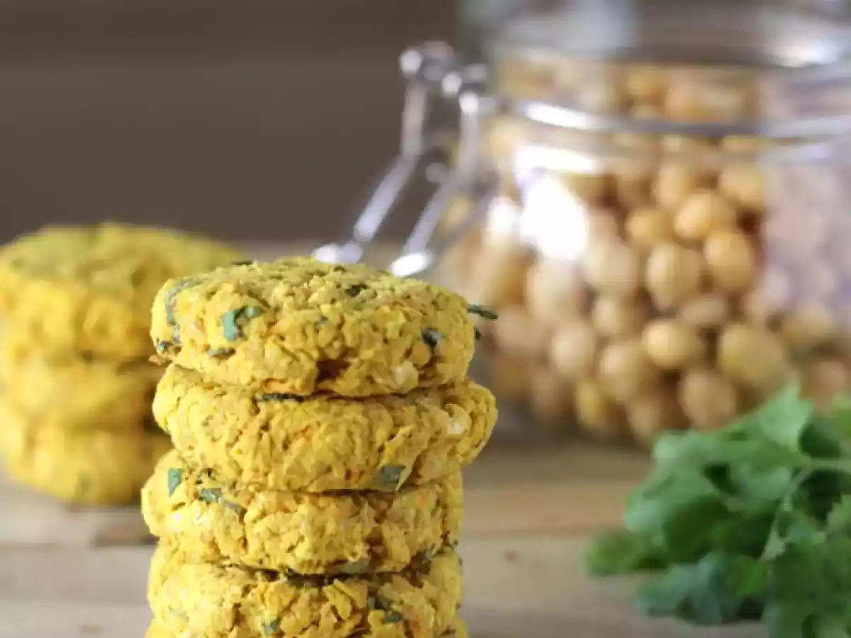 Falafel no forno
