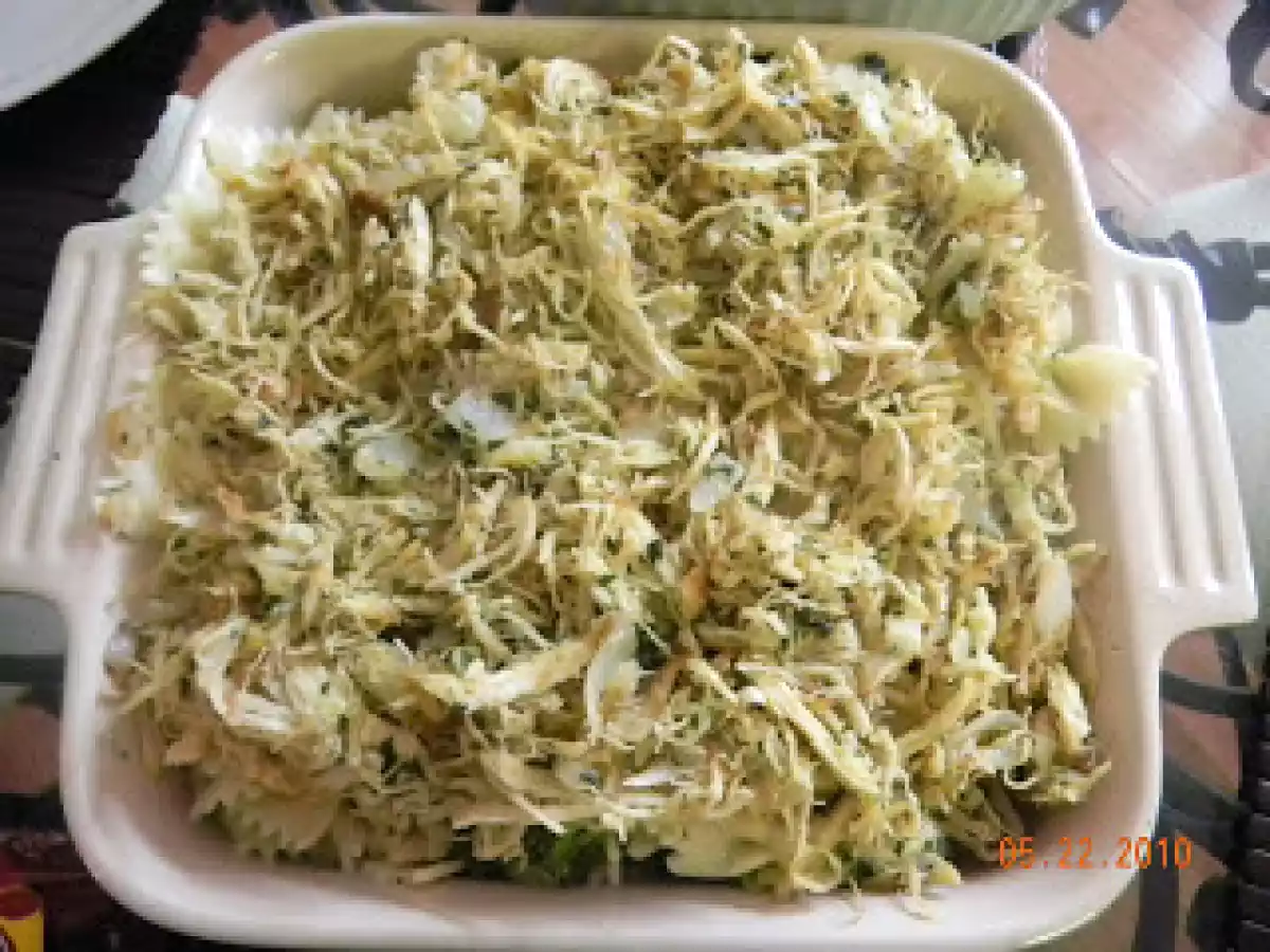 FARFALLE OU MACARRÃO GRAVATINHA COM FRANGO - foto 2