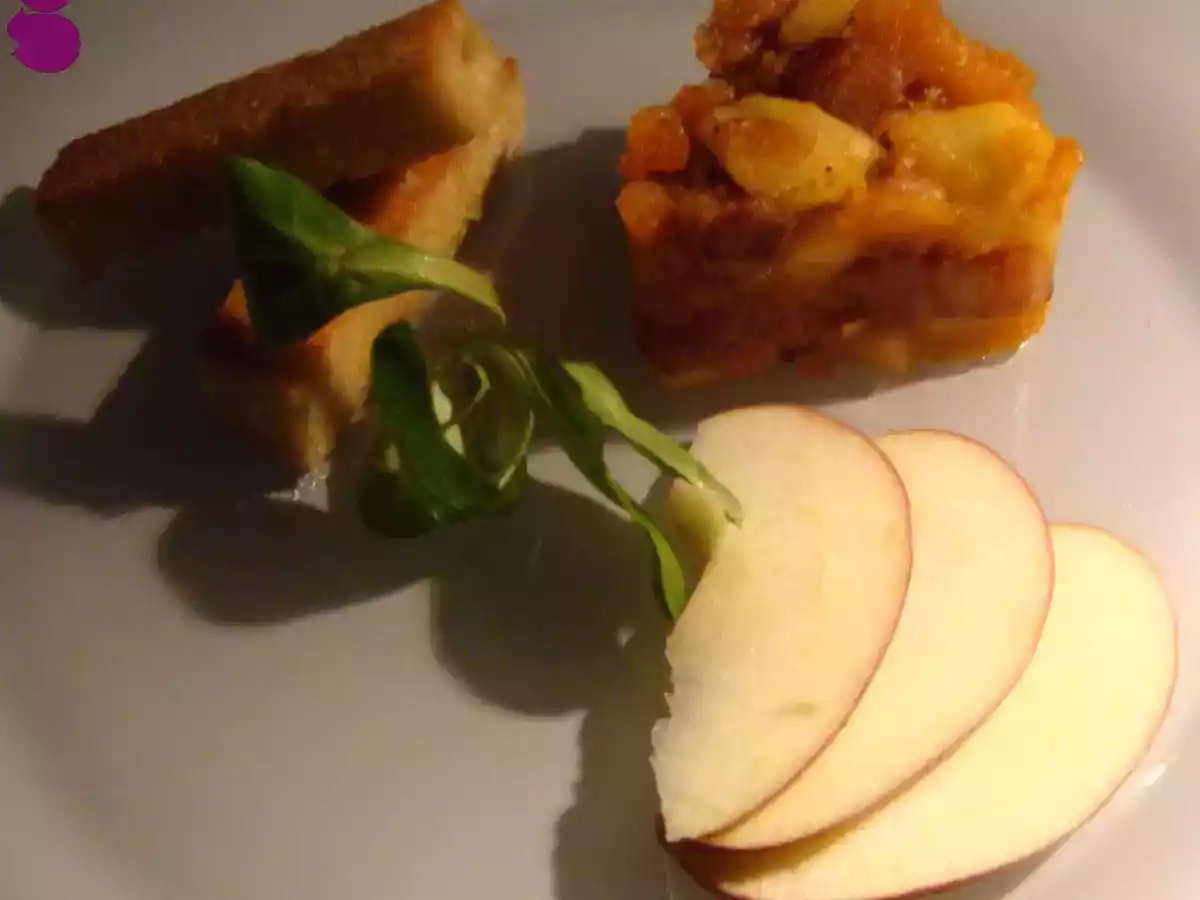 Farinheira com maçã