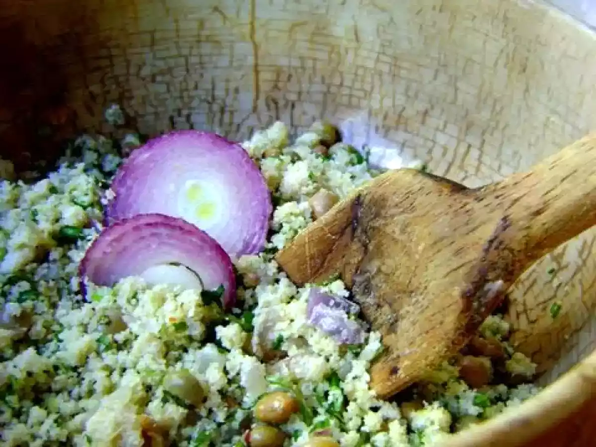 FAROFA D?ÁGUA COM FEIJÃO VERDE ? SABOR BRASIL