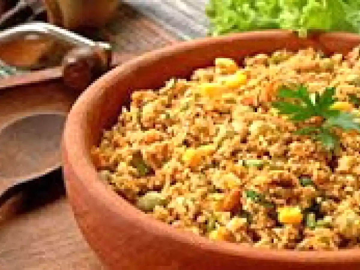Farofa de Aveia (ovo-lacto)